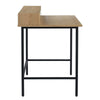DOVER Study Desk 120cm - Natural & Black