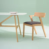 FILA Dining Table 1.8M - Natural & White