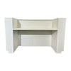 HALO Reception Desk 180cm - Oak & White