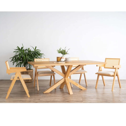Kare Dining Table 180cm - Natural
