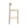 LOWEN Counter Chair - Cream White