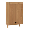 BARTON Study Desk 71cm - Oak & White