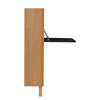 BARTON Study Desk 71cm - Oak & White