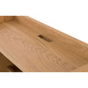 BARTON Study Desk 71cm - Blue & Oak