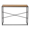 BRADFORD Study Desk 100cm - Natural & Black