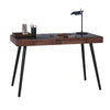 RETH Study Desk 120cm - Walnut & Black