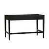 CONALL Study Desk 120cm - Walnut & Black