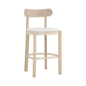 LOWEN Counter Chair - Cream White