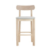 LOWEN Bar Stool Chair - Light Grey