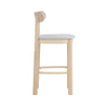 LOWEN Bar Stool Chair - Light Grey