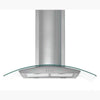 PYE 900mm Stainless Steel Glass Canopy Range Hood