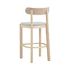 LOWEN Bar Stool Chair - Light Grey