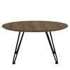 CORWIN Round Coffee Table 70cm - Walnut