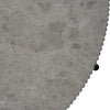 OZZY Round Coffee Table - Grey & Black
