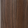 EMERY 60cm Round Coffee Table with Sintered Stone Top - Walnut