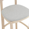 LOWEN Bar Stool Chair - Light Grey