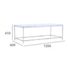 CAMEO Coffee Table Rectangular 1.2M - Mirror