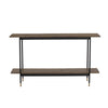 HAMILTON Console Table Solid Acacia Wood 140cm - Toffee