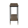 HAMILTON Console Table Solid Acacia Wood 140cm - Toffee