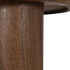 LEITH 130cm Organic Shaped Coffee Table – Walnut
