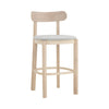 LOWEN Bar Stool Chair - Light Grey