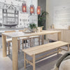 LOWEN Dining Chair - Cream White