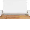 WERNER Extendable Dining Table 150-195cm  - Natural & White