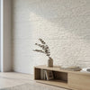 WOODFLEX FLEXIBLE SOFT STONE PANEL - ROUGH LINE White - 2700 x 600mm