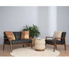 MENDO Lounge Chair - Black & Walnut