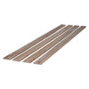 WOODFLEX Outdoor & Indoor Solid Hard Wood Slat Wall Ceiling Pool Fence Cladding - Paulownia - 3000mm x 545mm