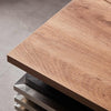PHOENIX Executive Desk with Right Return 2.2M - Warm Oak & Black