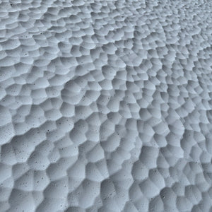 WOODFLEX FLEXIBLE PU STONE PANEL - HIVE STONE White - 2700 x 600mm