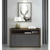CARTER Credenza/ Sideboard  1.3M - Coffee & Grey