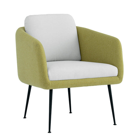 COUGAR Lounge Chair - Tea Green & Pale Golden