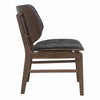 HEATH Lounge Chair - Walnut & Charcoal