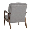 FIGARO Lounge Chair - Walnut & Grey