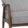 FIGARO Lounge Chair - Walnut & Grey