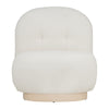 HELIA Boucle Lounge Chair - Off White
