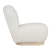 HELIA Boucle Lounge Chair - Off White