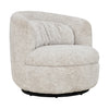 COROLLA Swivel Lounge Chair - Ivory
