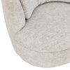 COROLLA Swivel Lounge Chair - Ivory