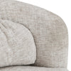 COROLLA Swivel Lounge Chair - Ivory