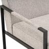 CALIBRA 3 Seater Sofa - Black & Grey