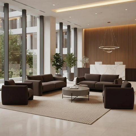 Holden Single Seater Sofa - Walnut