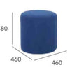 OMNI Ottoman 46cm - Midnight Blue