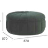 PROBE Ottoman 87cm - Grey Colour