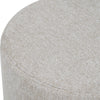 AURA Ottoman 37.5cm - Beige & Walnut