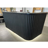HALO Reception Desk 240cm - Black