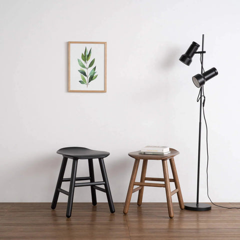 Hetty Stool - Black Ash Veneer