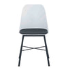 LAXMI Dining Chair - White & Black